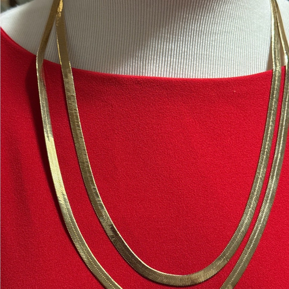 Chic Gold-Tone Necklace